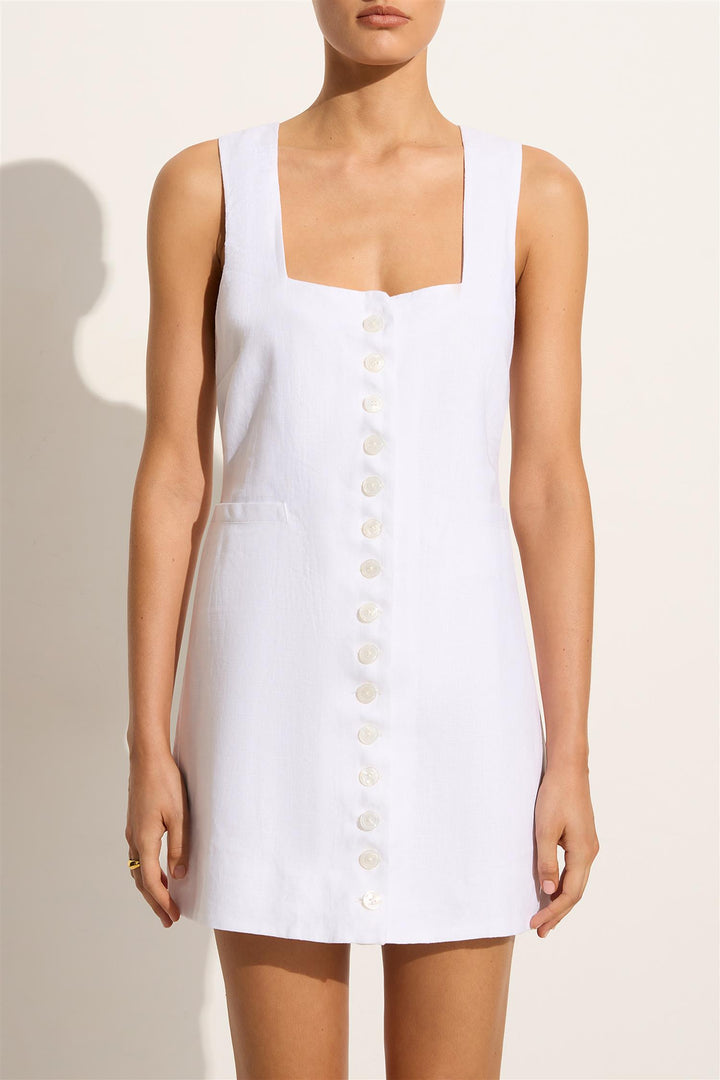 Marinia Mini Dress White