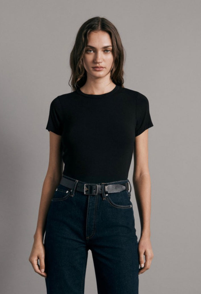Luca Baby Tee Black