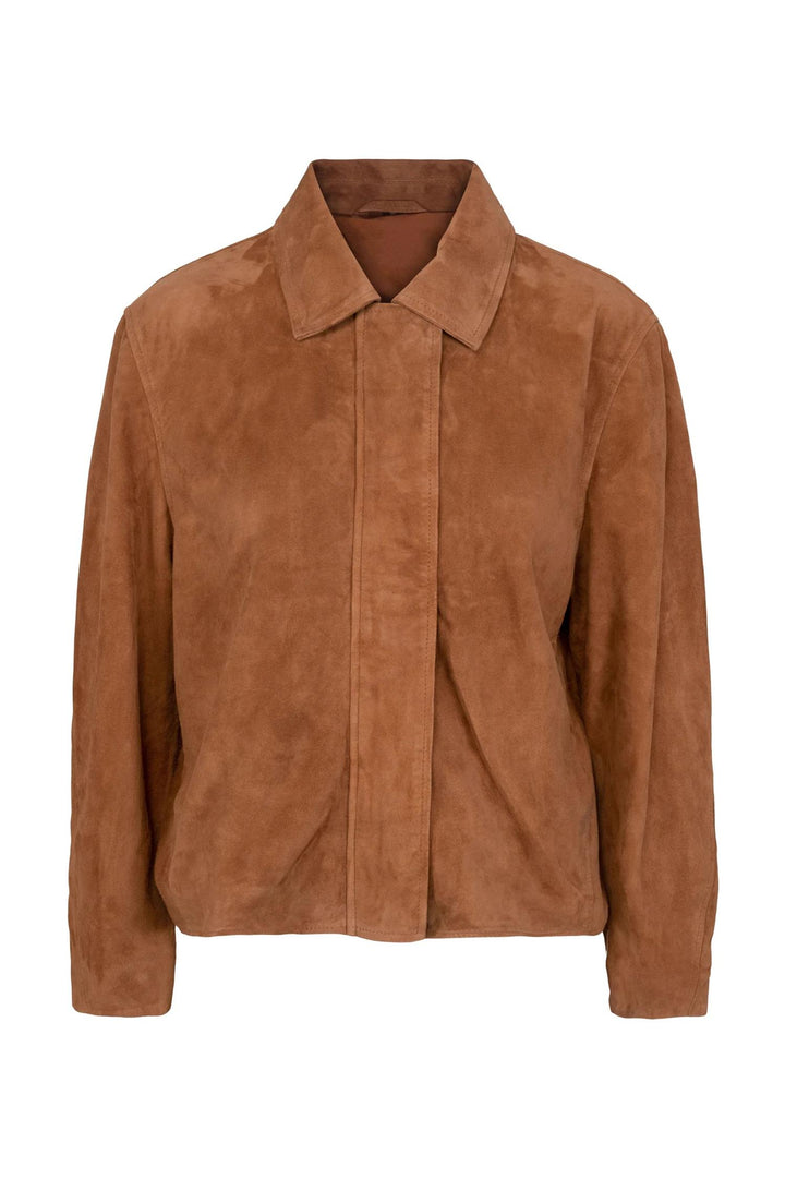 Chloe Suede Jacket Tan
