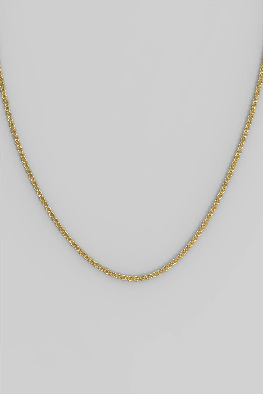 52 Anker Chain Plated 1,5 - 52 cm.