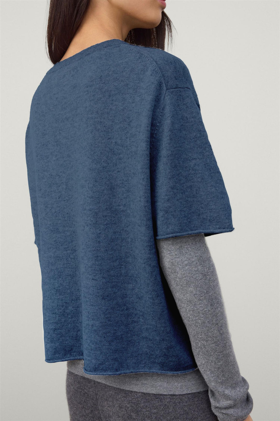 Cila Cashmere T-Shirt Night Fall