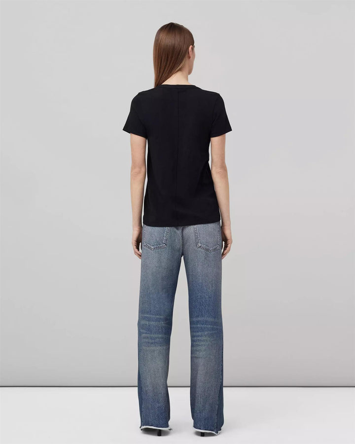 The Slub Vee Black