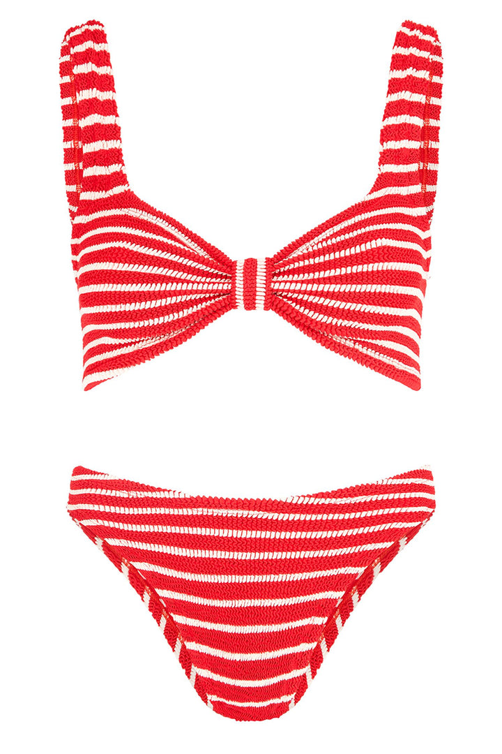 Bonnie Bikini Red/White