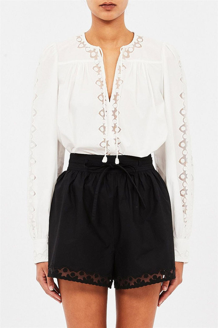 Kady Long Sleeve Blouse Pristine