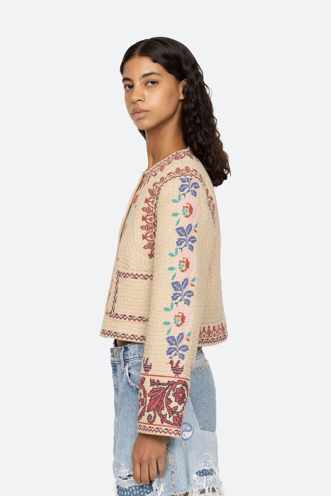 Ramona Embroidery Jacket Multi