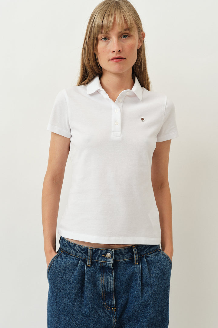 Venus Polo Shirt White