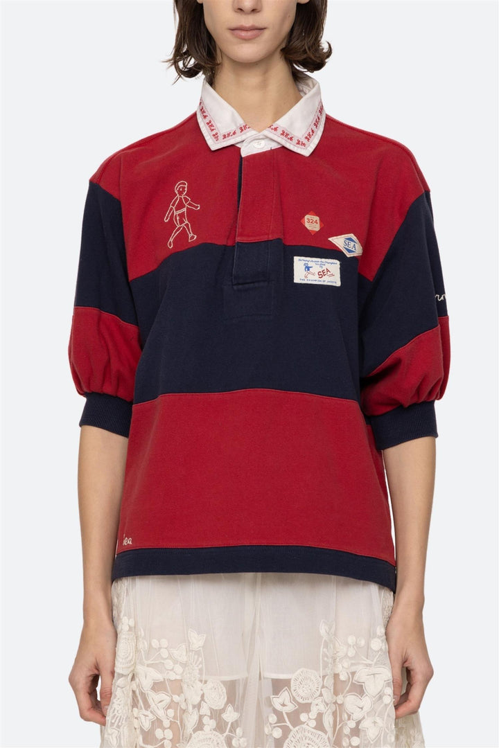 Carolyn Workwear Rugby Shirt