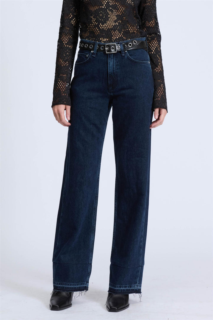 Logan Mid-Rise Wide-Leg Elenna