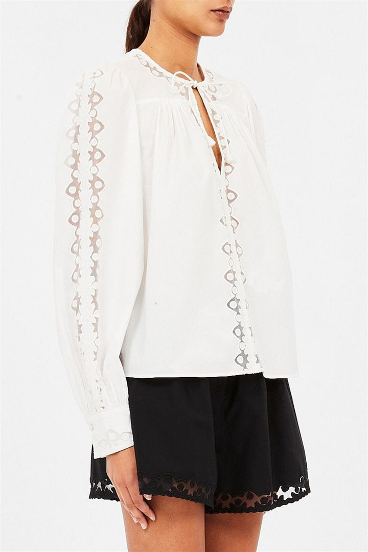 Kady Long Sleeve Blouse Pristine