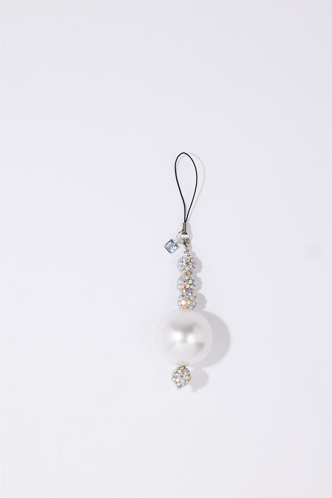 Lunar Phone Charm Silver
