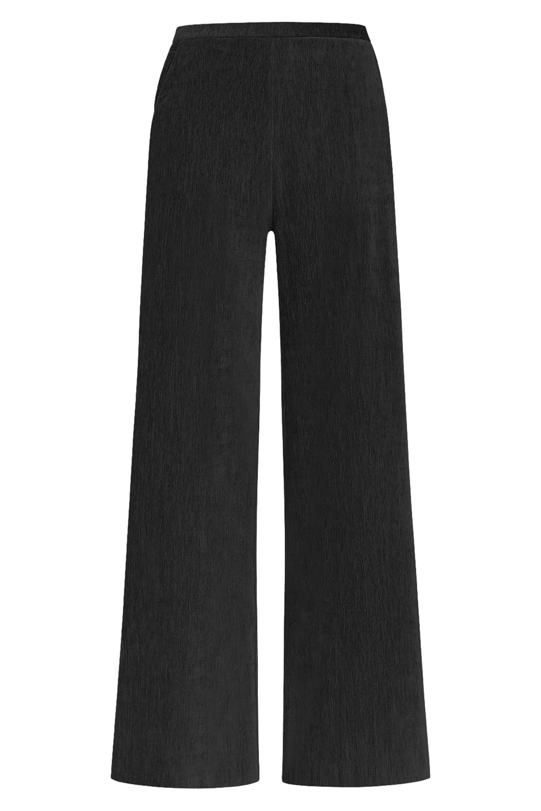 Double Velvet High Waist Pants Nero