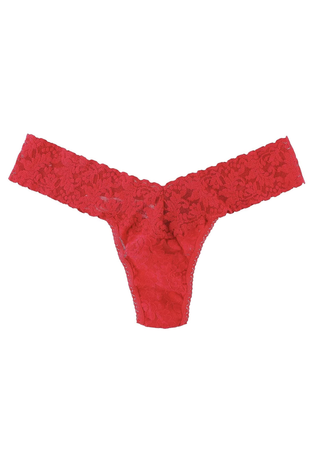 Signature Low Rise Thong Red