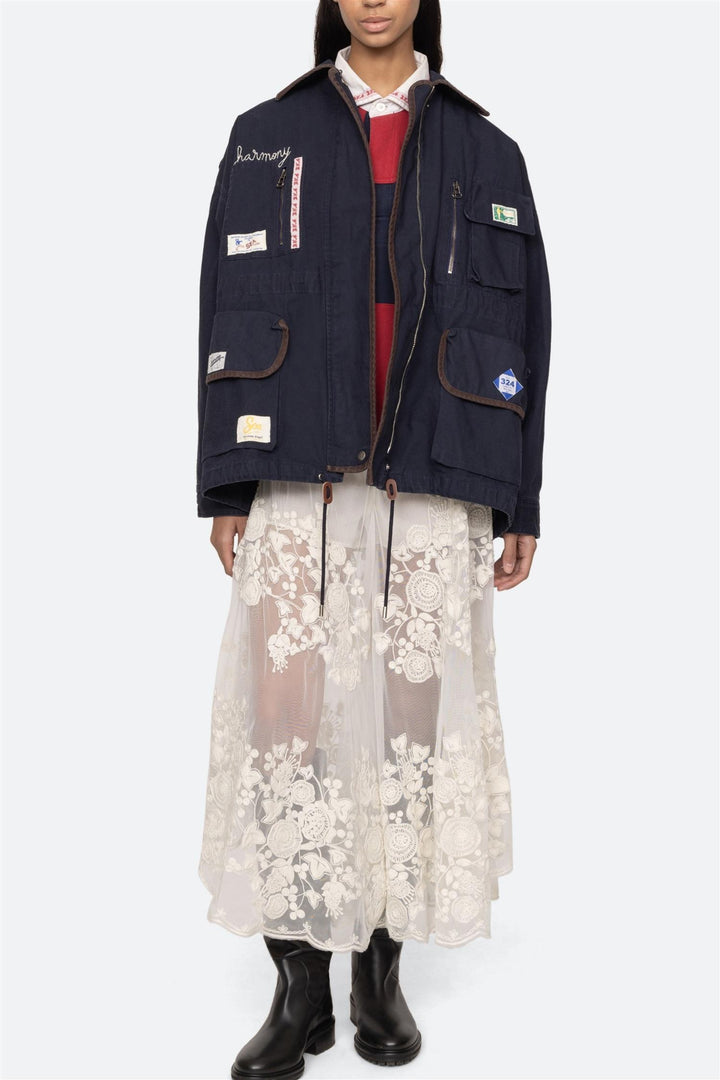 Carolyn Workwear Jacket Navy