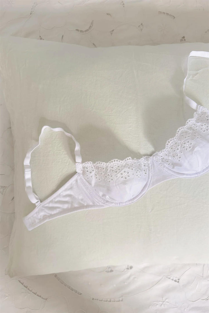 Gwyneth Wired Bra White