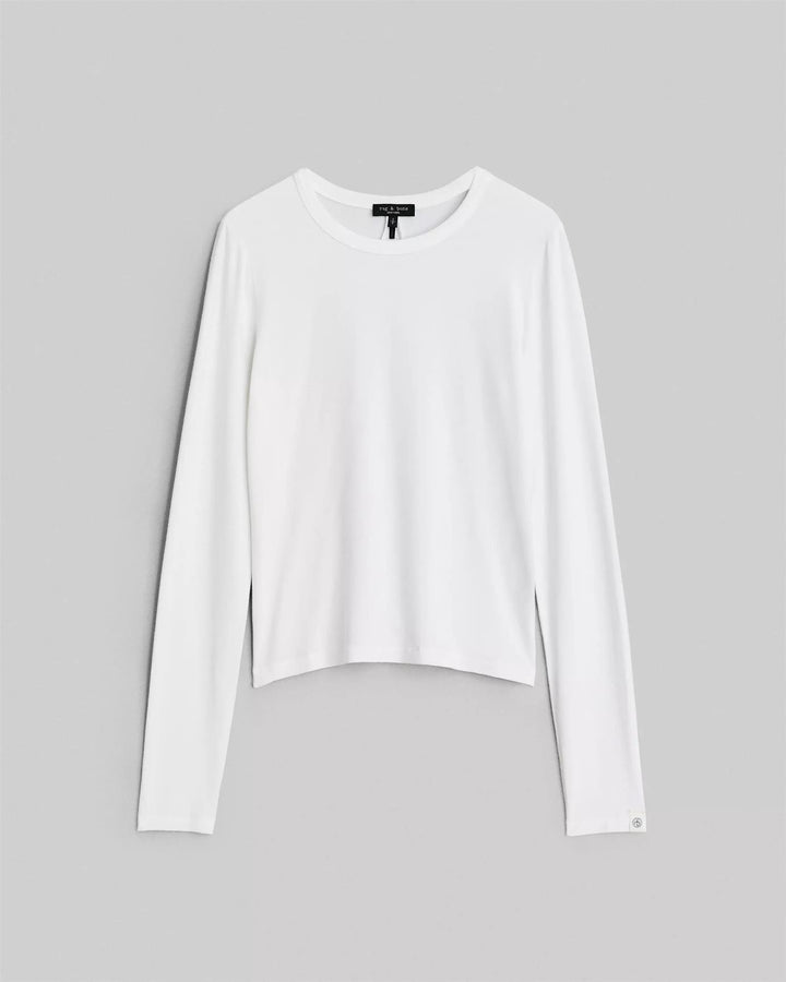 Luca Slim Longsleeve White