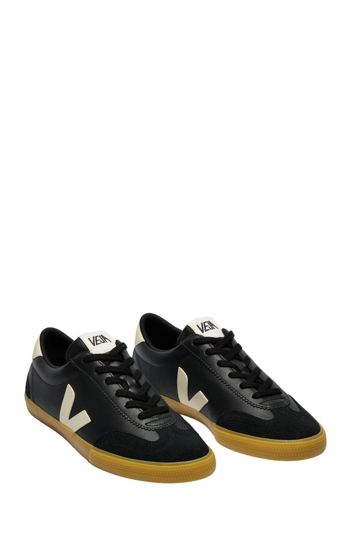 Volley Leather Black Pierre