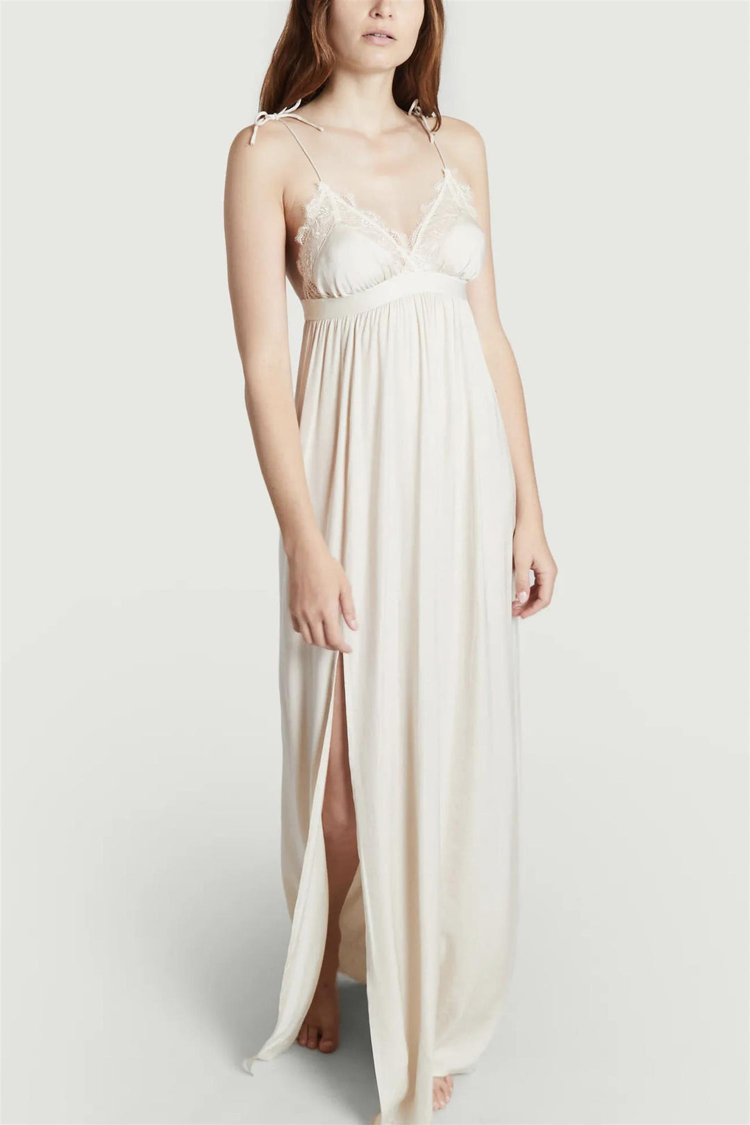 Flemming Long Coverup Dress Off-White