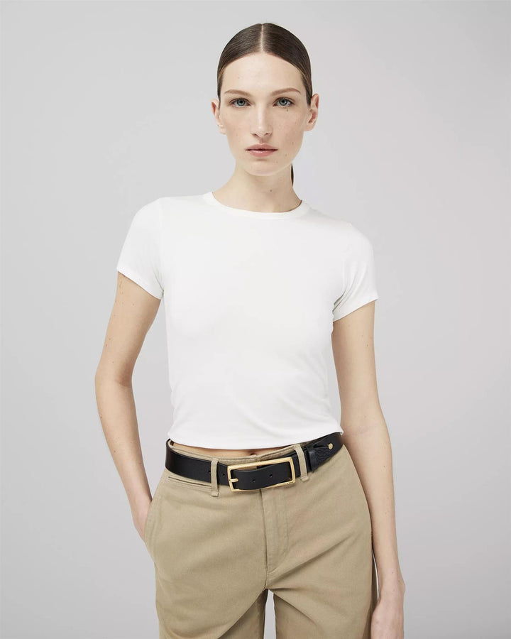 Luca Baby Tee White
