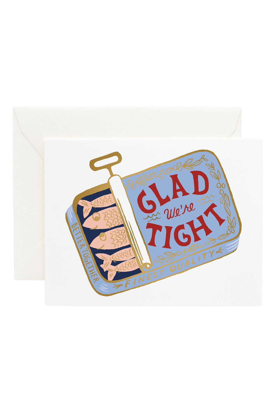 Tight As Sardines Card