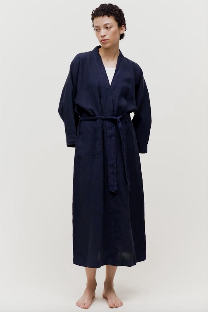 Kimono Linen Navy