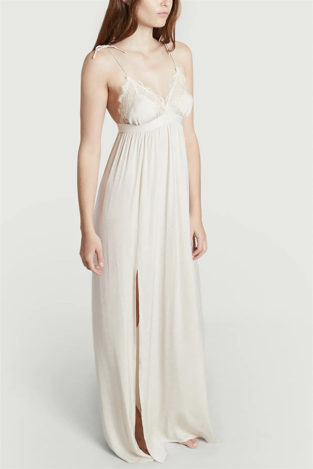 Flemming Long Coverup Dress Off-White