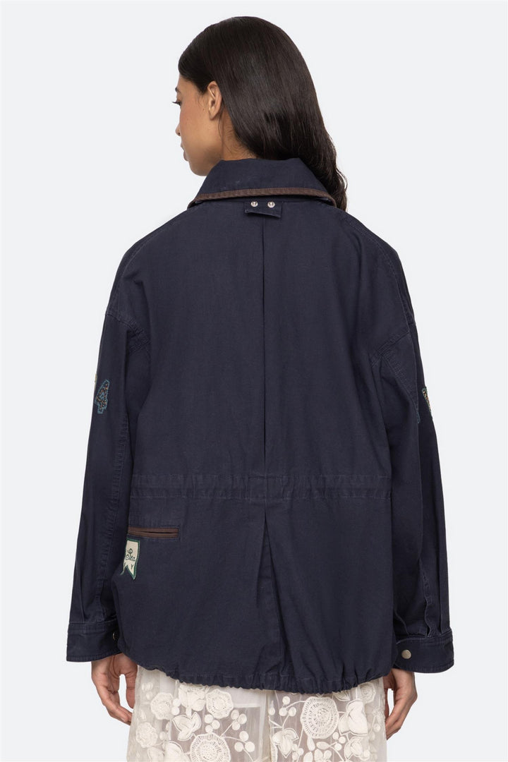 Carolyn Workwear Jacket Navy