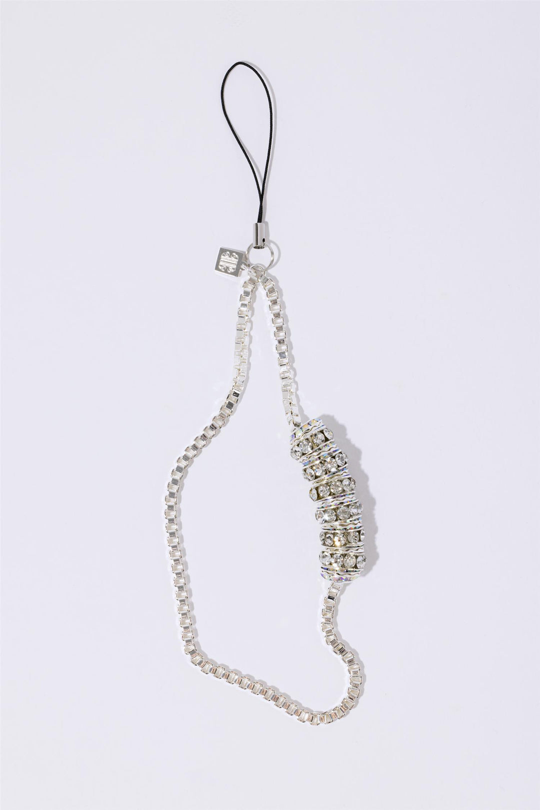 Dracula Phone Chain Silver