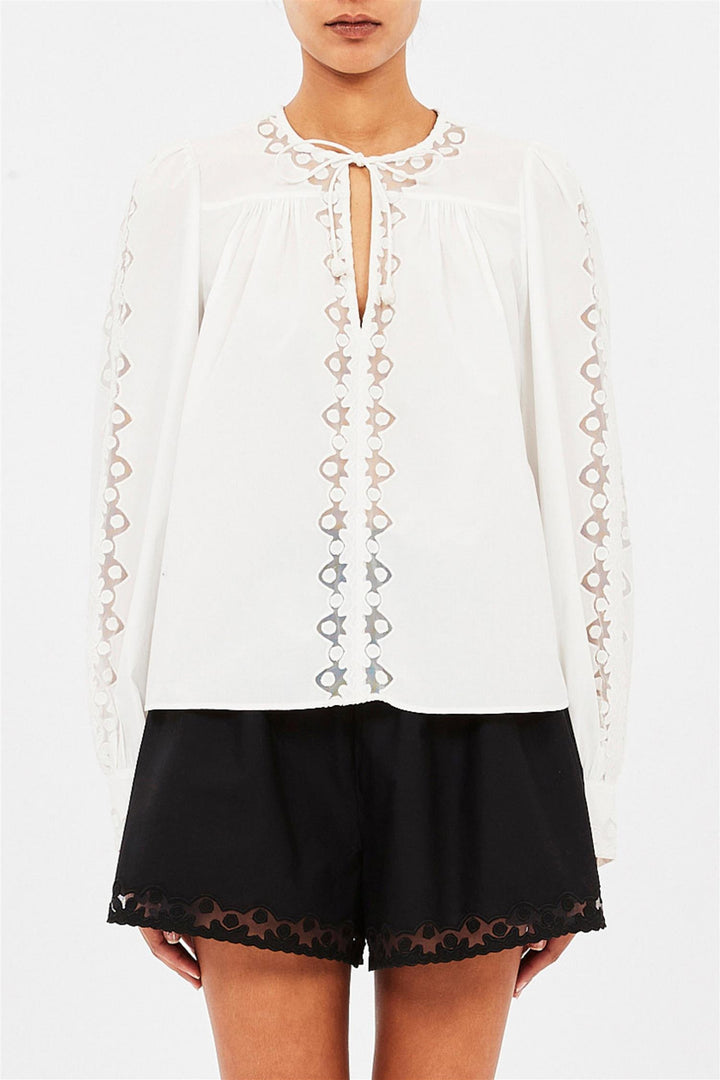 Kady Long Sleeve Blouse Pristine