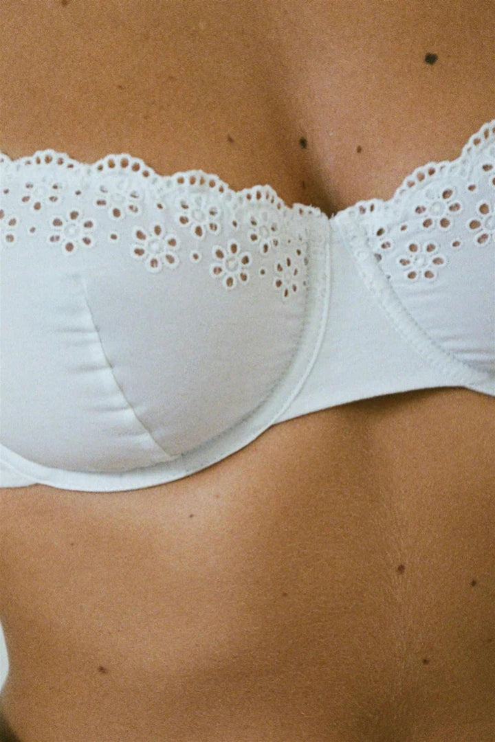 Gwyneth Wired Bra White