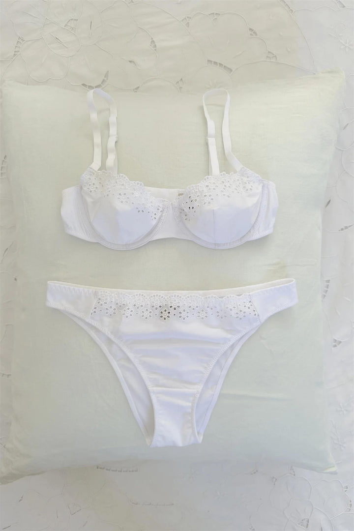 Gwyneth Wired Bra White