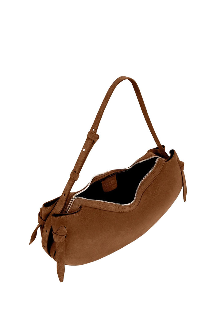 Fortune Cookie Suede Leather Cognac