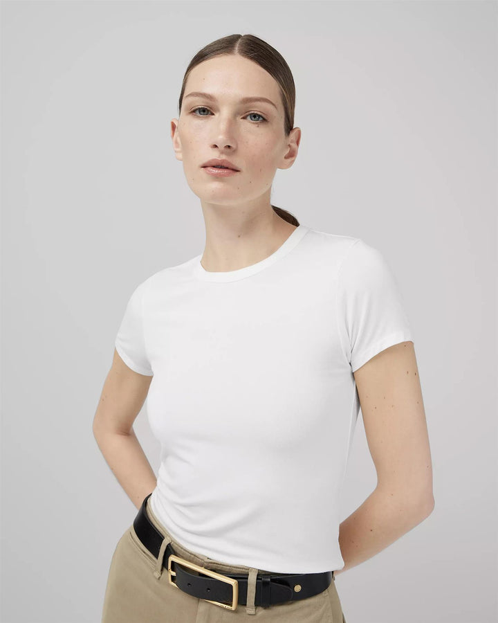 Luca Baby Tee White