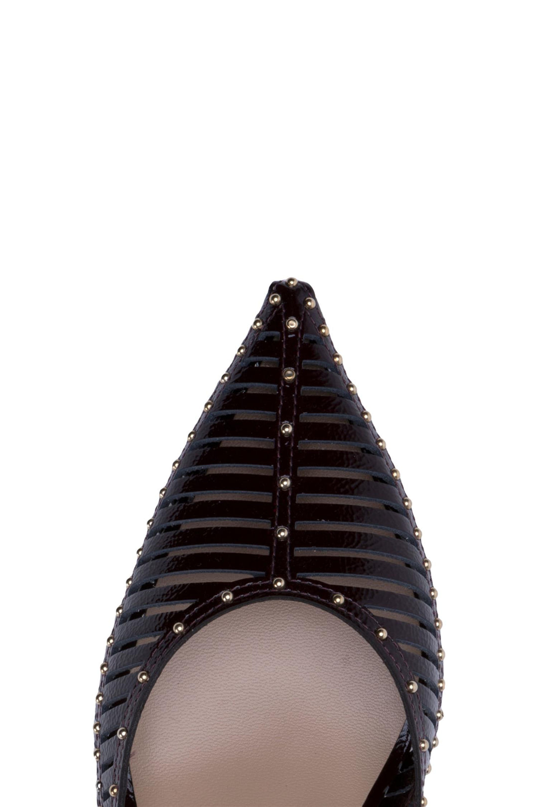Francine Cage Kitten Heel Burgundy