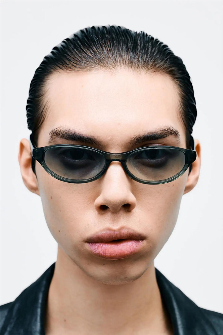 Olympia Crystal Duck Green/Green Gradient Lens