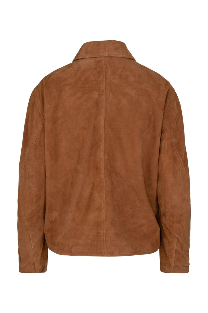Chloe Suede Jacket Tan