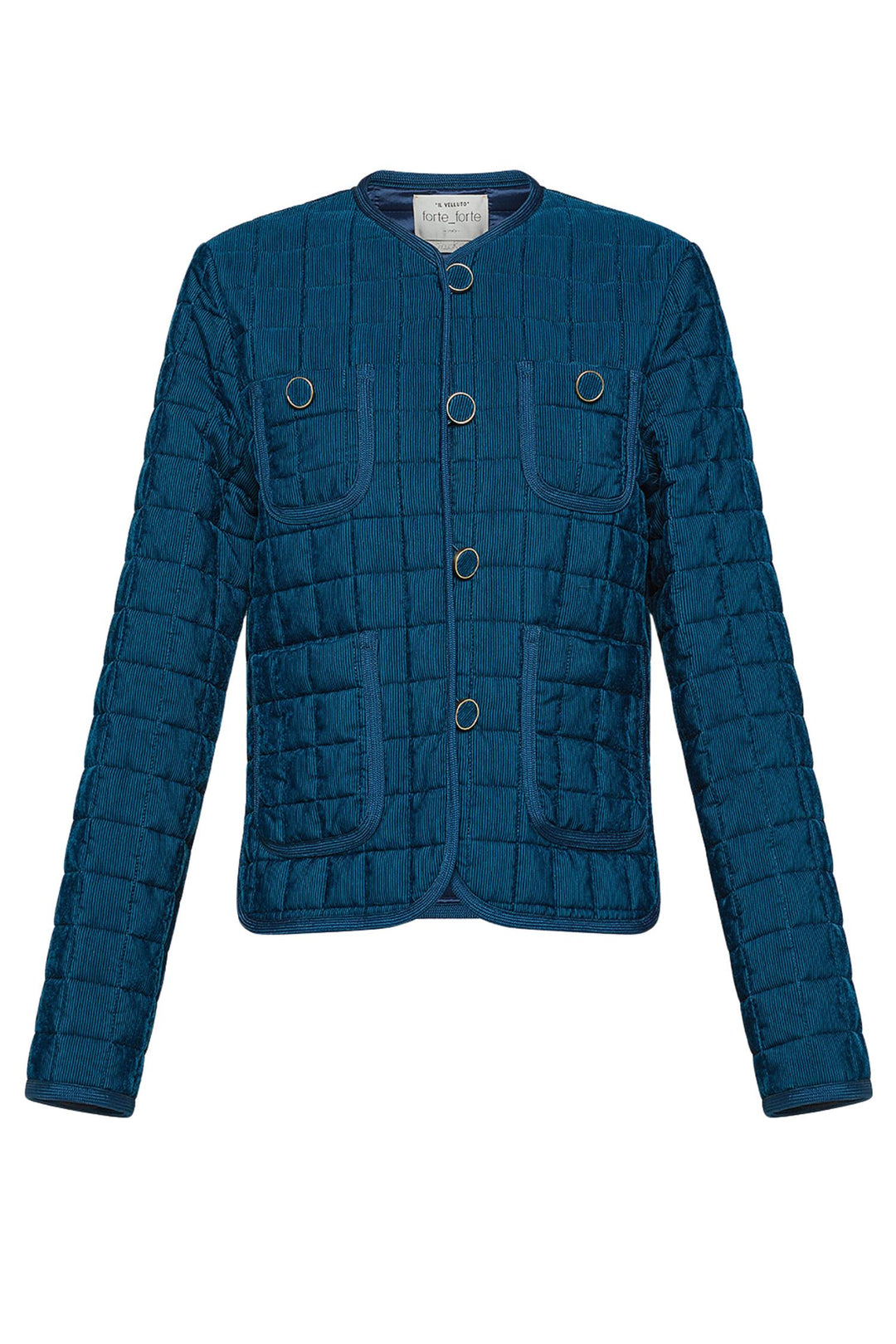 Velvet Matelasse' Quilted Jacket Danubio