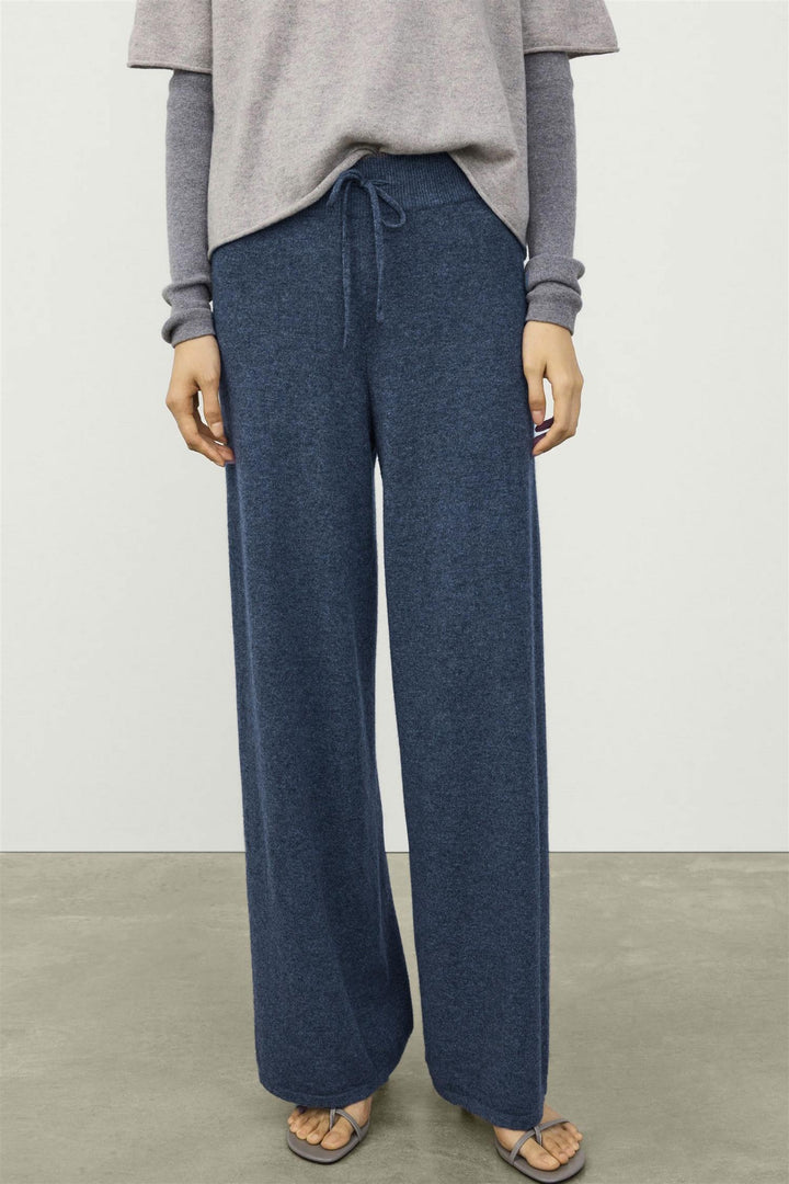 Sofi Cashmere Pants Night Fall