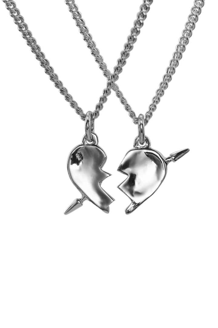 You & Me Necklace - Silver