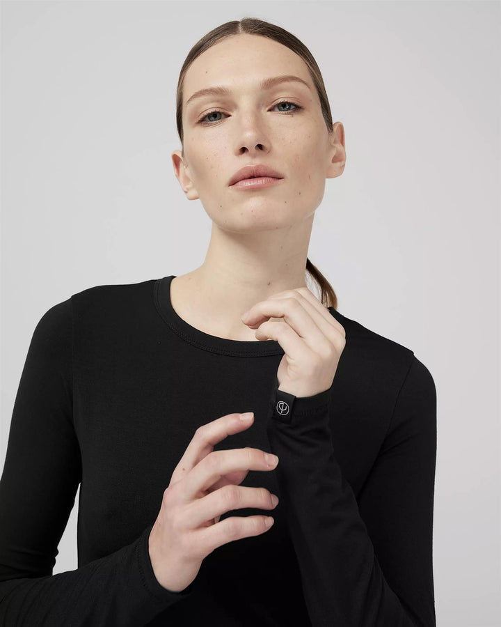 Luca Slim Longsleeve Black
