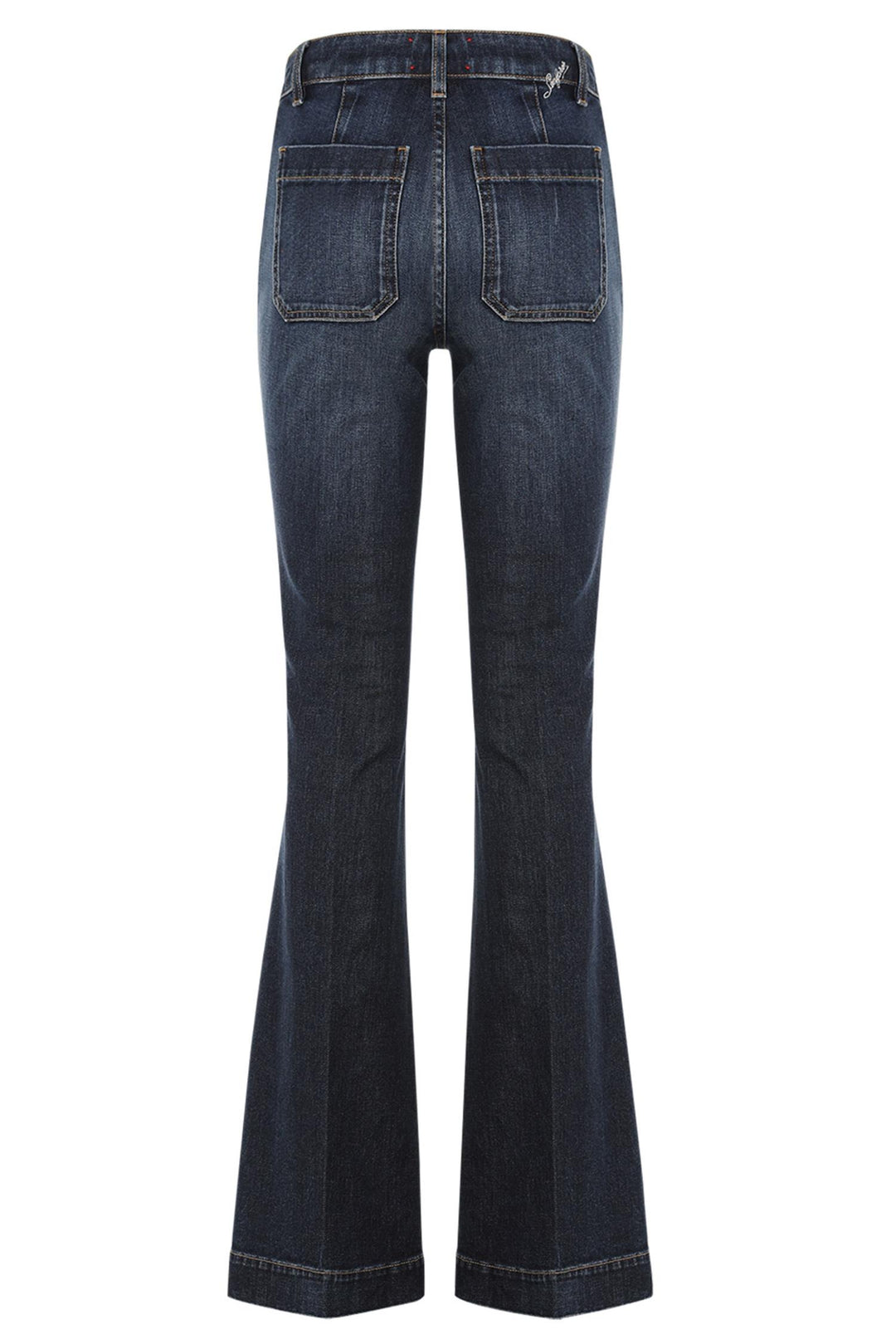 Delphine Flared Jeans Dark Blue Denim