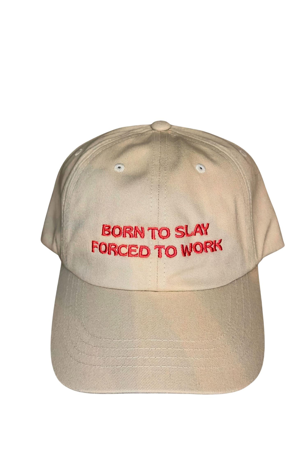Born to Slay Cap Beige