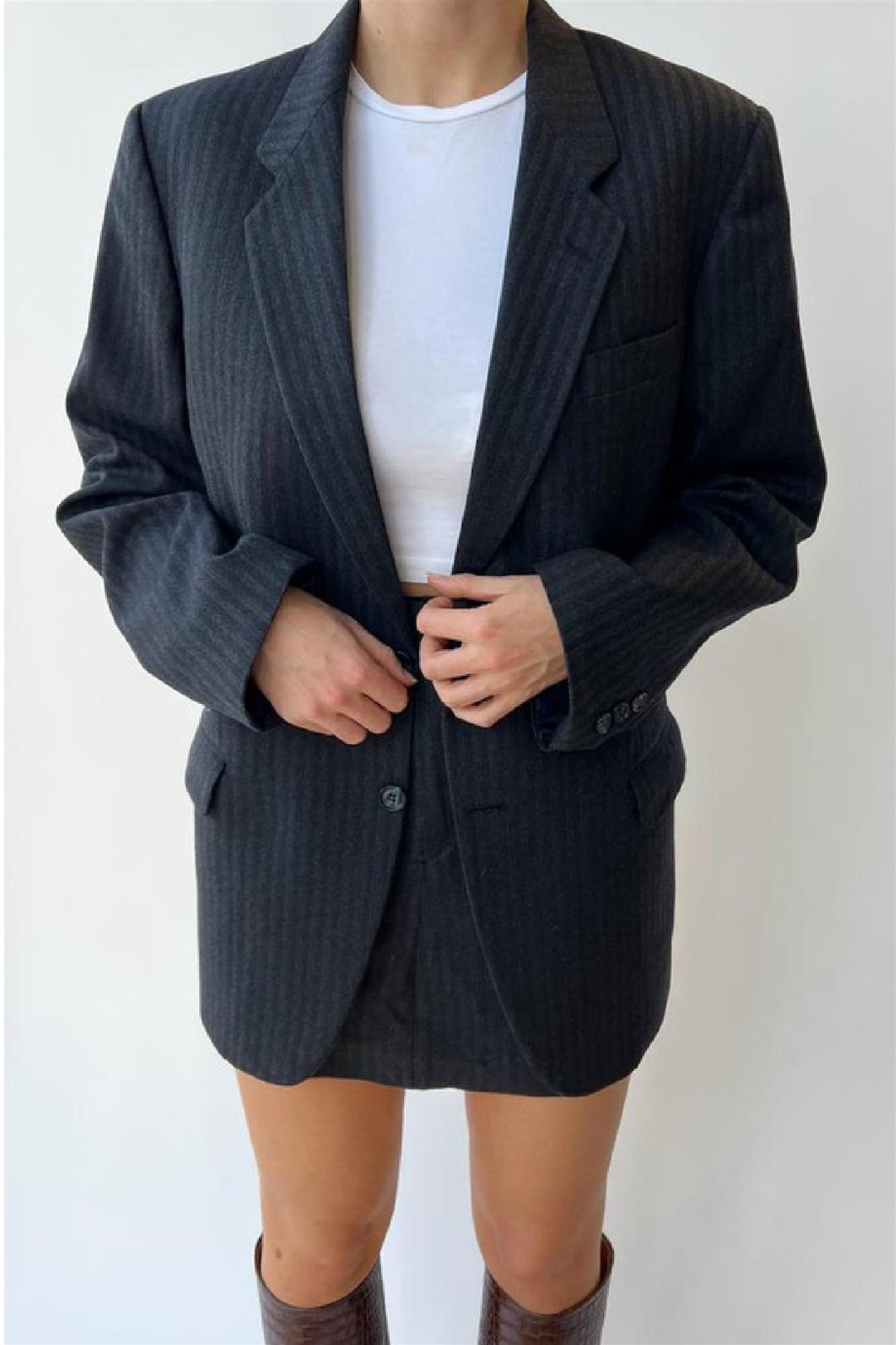 Mini Skirt Suit LBS143 Size 38