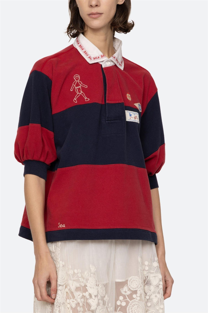 Carolyn Workwear Rugby Shirt