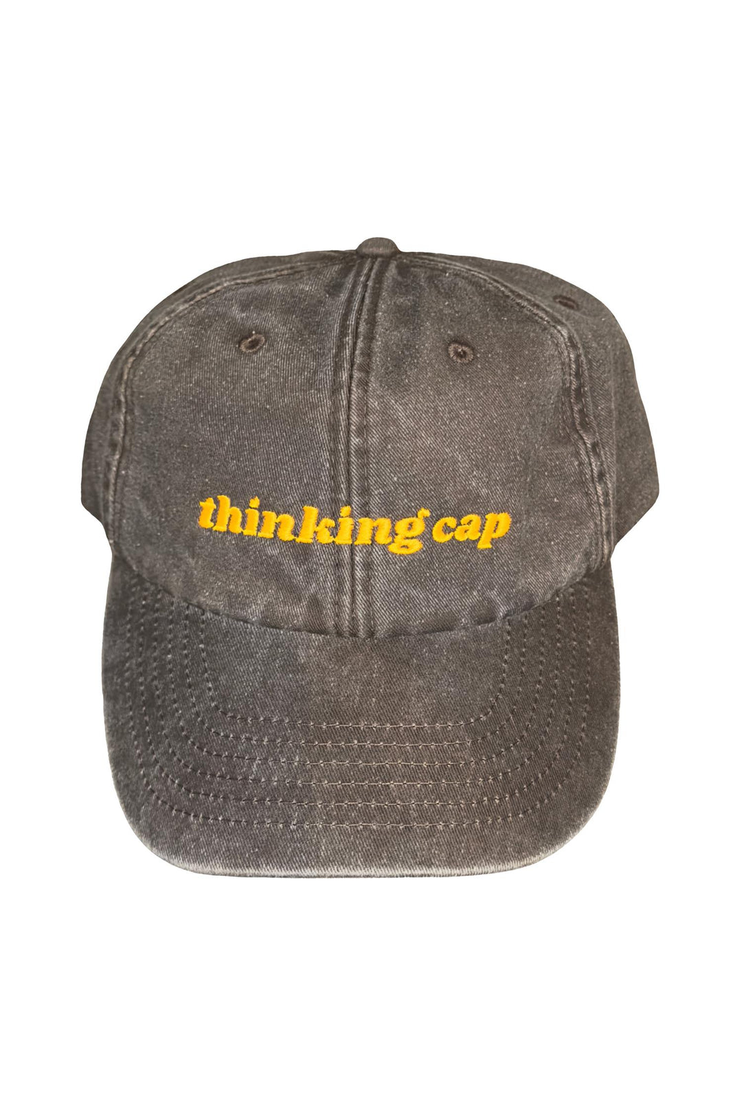 Thinking Cap Cap Vintage Brown