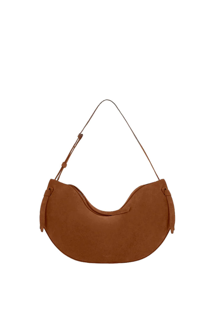 Fortune Cookie Suede Leather Cognac