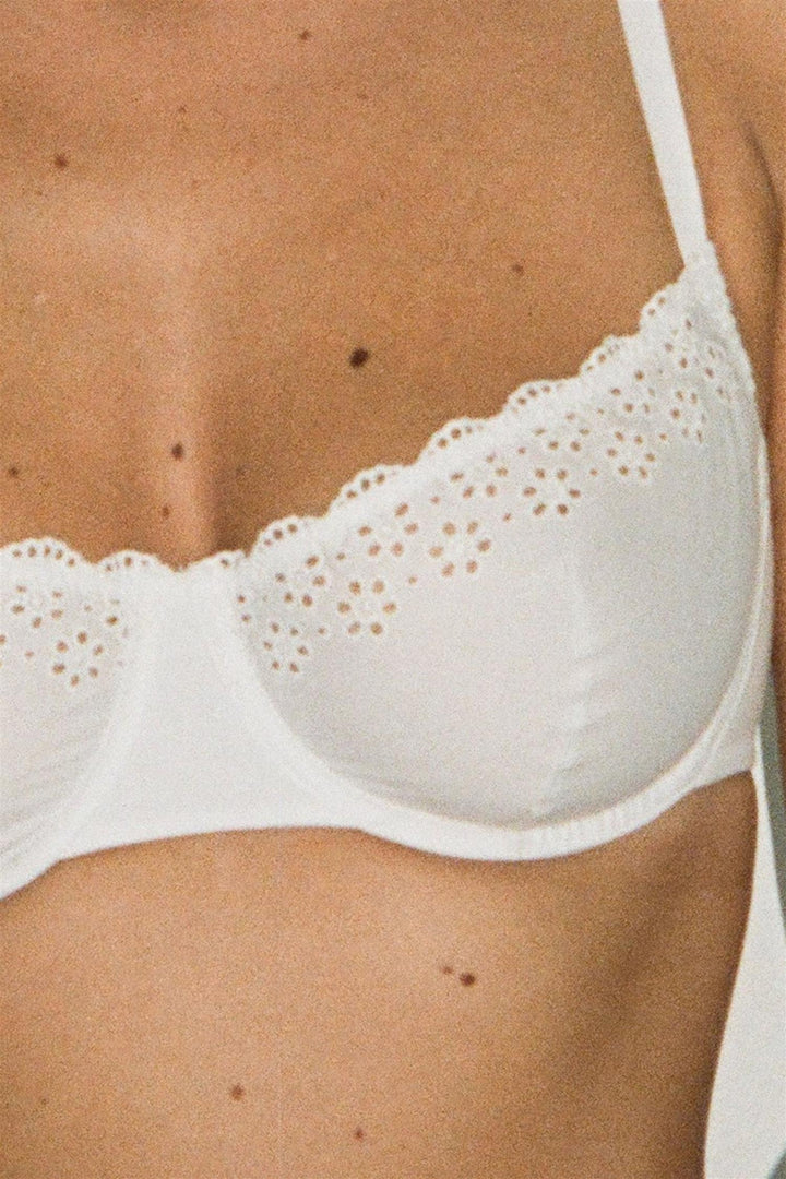 Gwyneth Wired Bra White