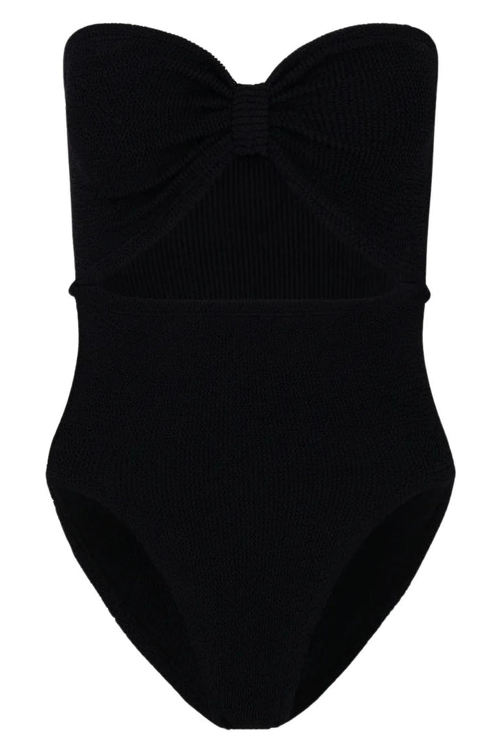 Alana Crinkle Swimsuit Black
