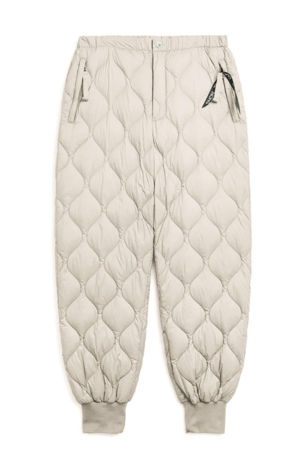 Military Down Pants Off-White