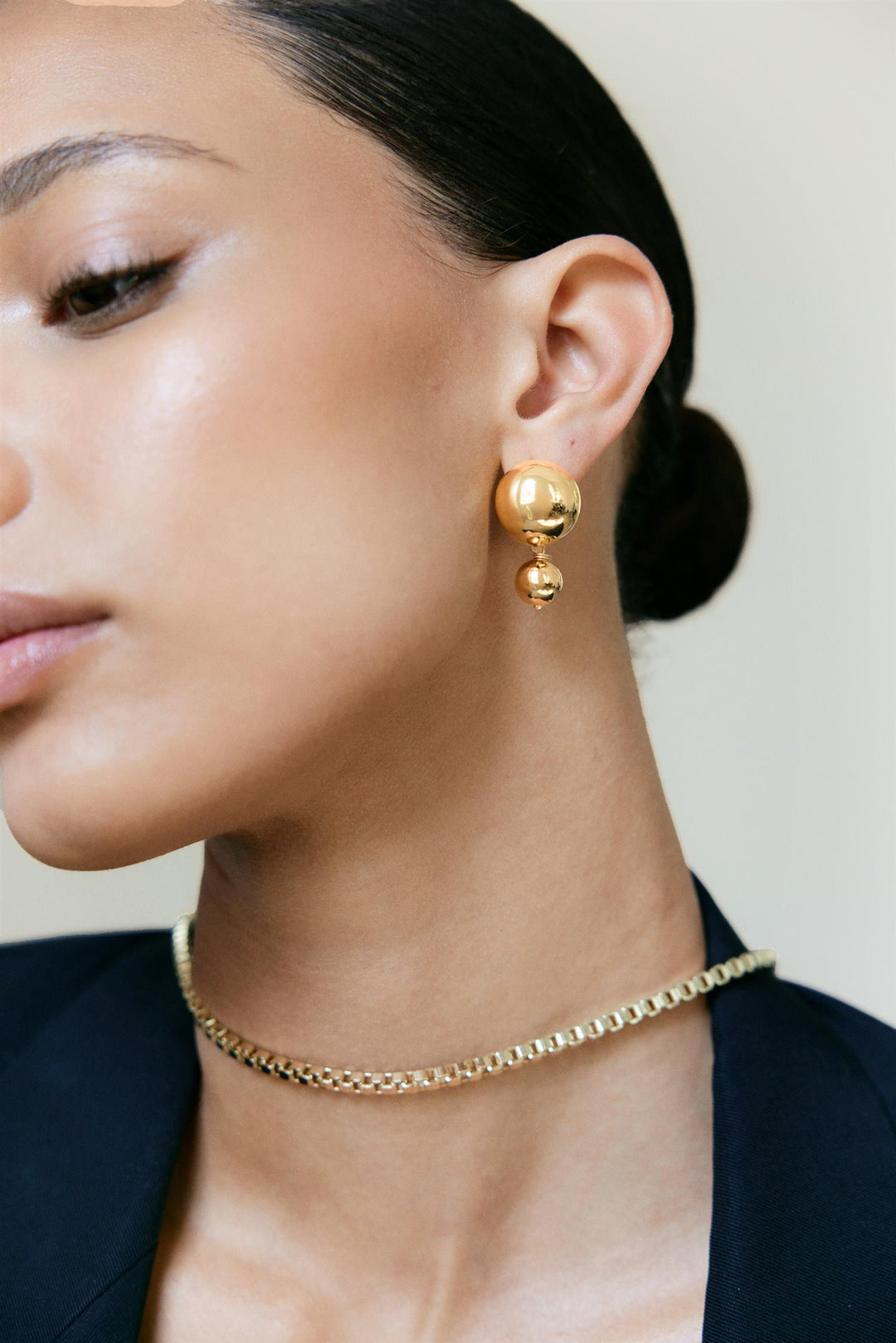 Venus Studs Gold