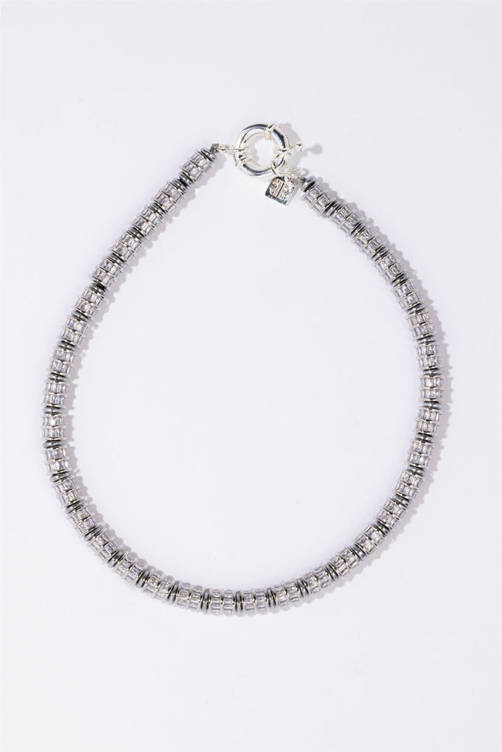 Gemini Necklace Silver